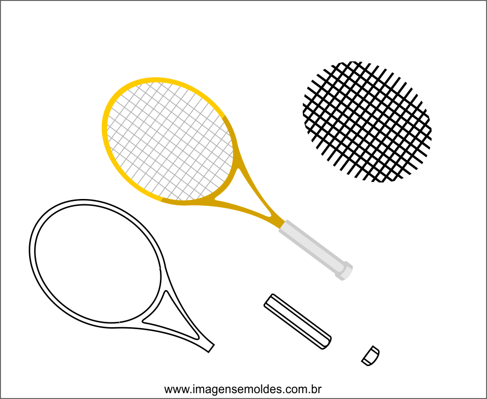Molde de Requete de Tenis para EVA Feltro e Artesanato