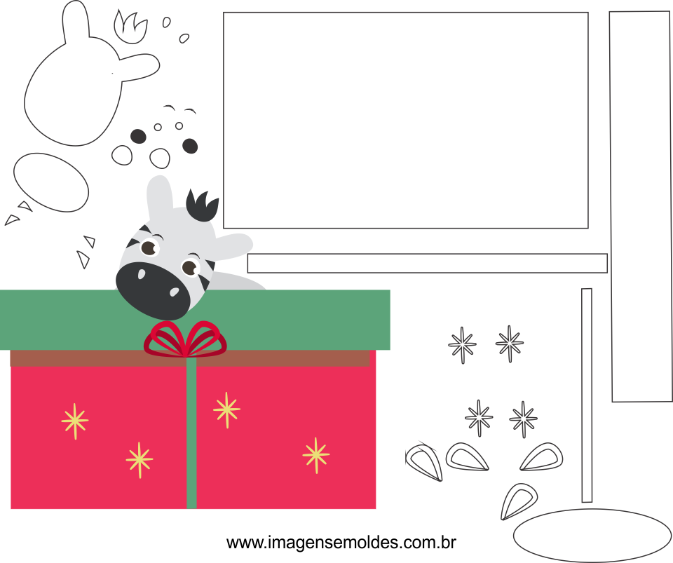 Molde de Natal Para Feltro, Eva e Artesanato, Weihnachtsform, molde de navidad, christmas mold