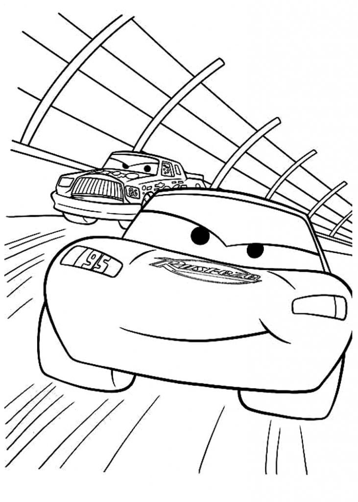 Desenhos Para Colorir Rel Mpago Mcqueen