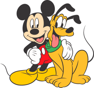 Turma do Mickey - Mickey e Pluto Png