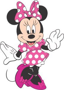 Turma do Mickey - Minnie Rosa 2 