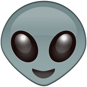 Emoji Alien 