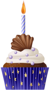 Imagem de Bolos - Cupcake de Aniversário 4 PNG