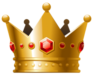 Imagem de Coroas - Coroa Dourada com Pedra Vermelha 3