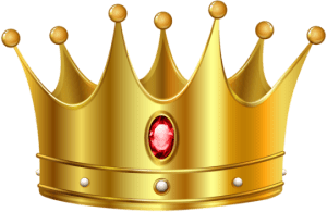 Imagem de Coroas - Coroa Dourada com Pedra Vermelha 4