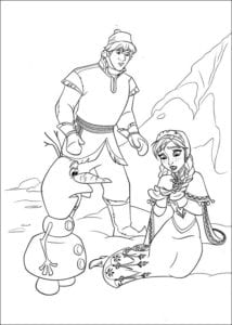 Desenhos Para Colorir Da Frozen