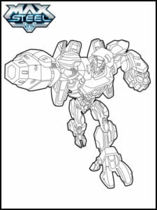 Desenhos Para Colorir E Imprimir Do Max Steel