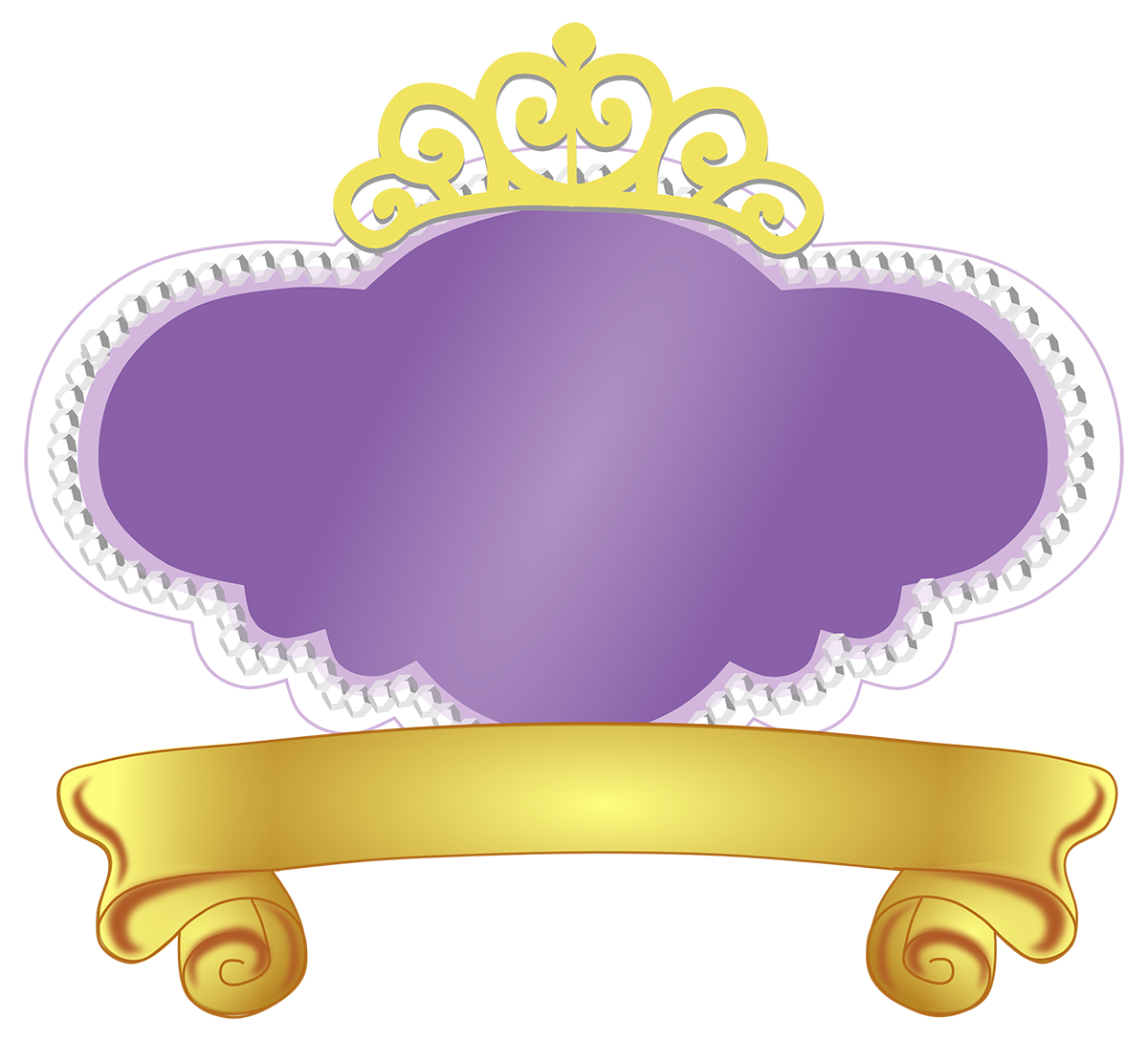 Princesa Sofia Brasão Logo Limpo PNG 07