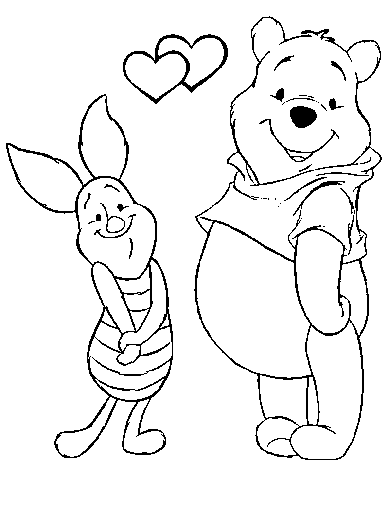 Ursinho Pooh Para Colorir Desenhos Preto E Branco Para Colorir PDMREA