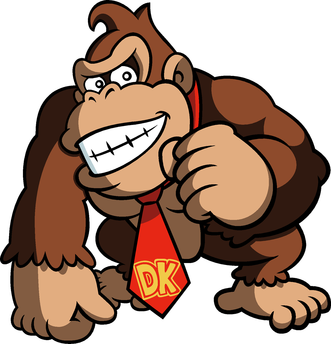 DK Donkey Kong PNG