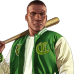 Desenho Franklin Clinton GTA V PNG