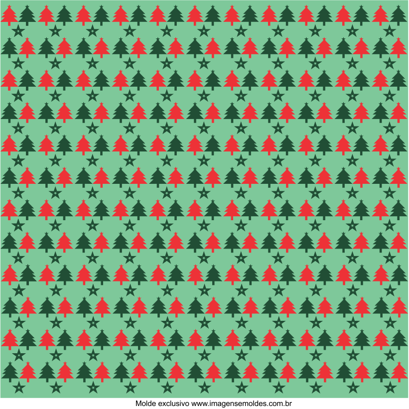 Papel Digital Árvore de Natal
