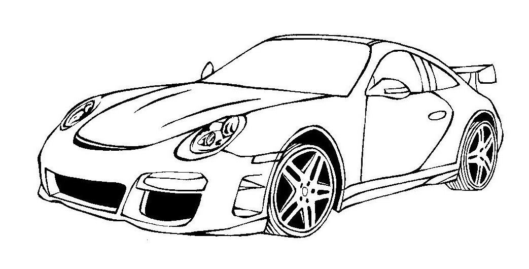 Desenhos para colorir carro