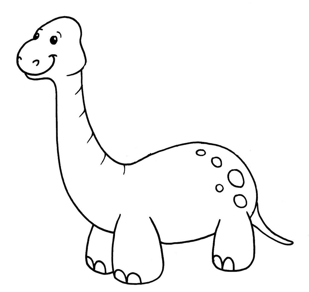 Desenhos para Colorir de Dinossauros