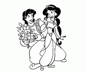 Desenhos Para Colorir Do Aladdin