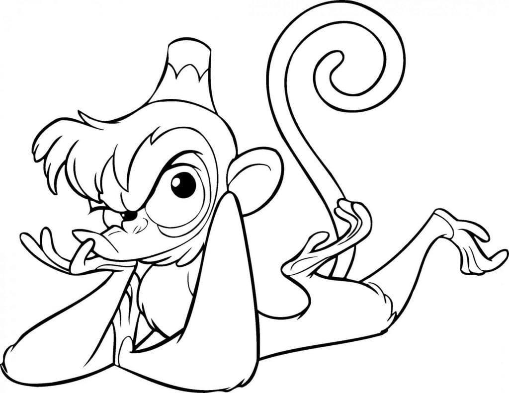 Desenhos Para Colorir Do Aladdin