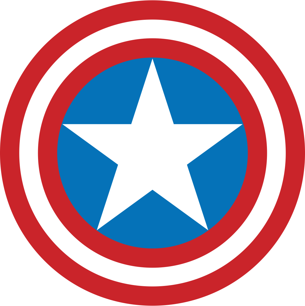 Capitão América Logo PNG