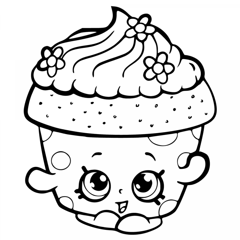 Desenhos Desenho Infantil para Colorir de Cupcake