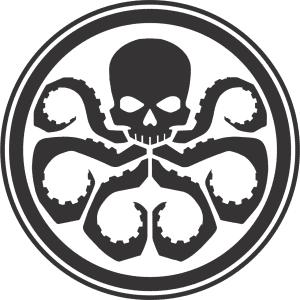 Hydra Marvel Shield Logo PNG