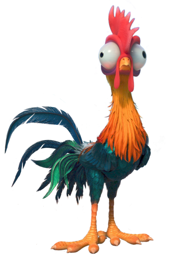 Imagem de Personagens Moana - Heihei PNG Images e Moldes