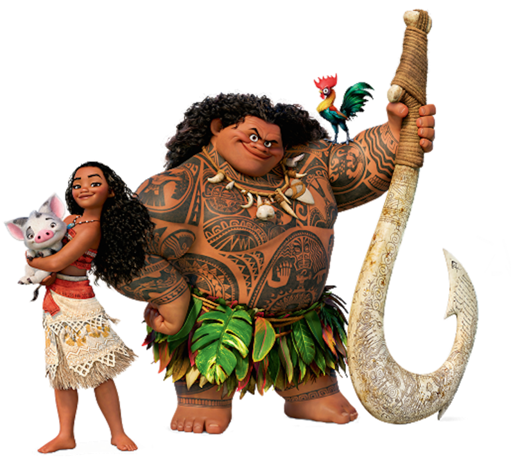 Imagem de Personagens Moana -Moana e Maui