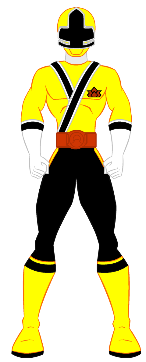 Imagem de Power Rangers - Power Rangers Amarelo PNG