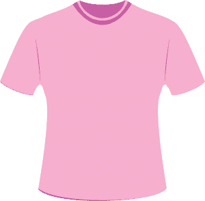 Mockup Camiseta Rosa Editável