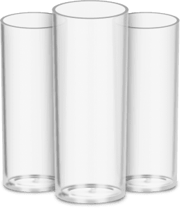 Mockup Copo Long drink transparente
