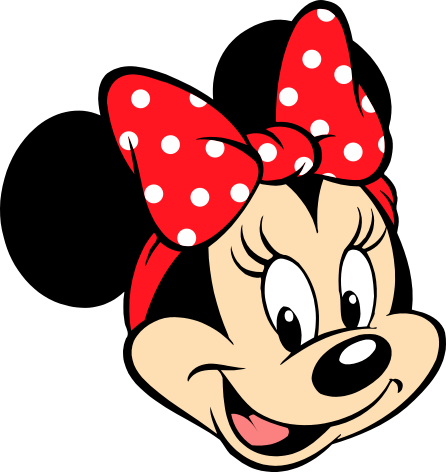 Turma do Mickey - Minnie Rosto