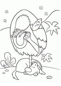 kevin coloring pages for children up