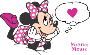 Turma do Mickey - Minnie Rosa 1 