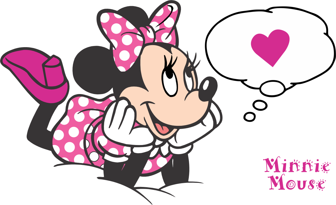 Turma do Mickey - Minnie Rosa 1