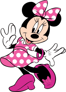 Turma do Mickey - Minnie Rosa 3