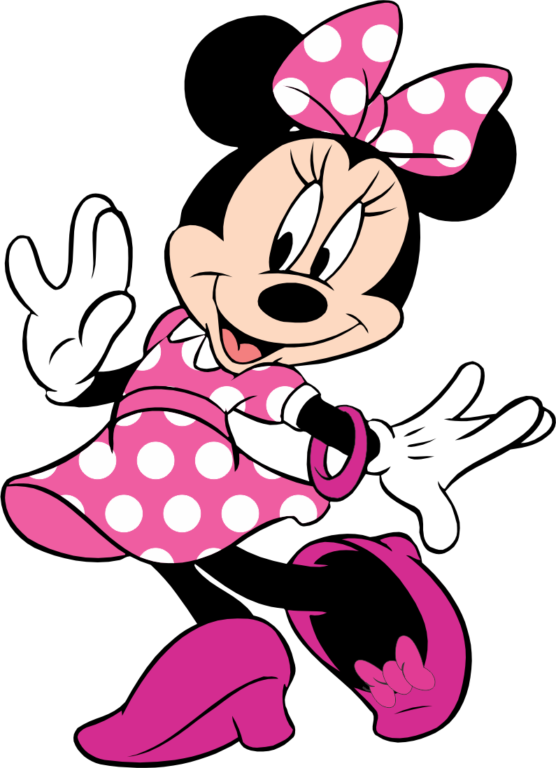 Turma do Mickey - Minnie Rosa 3