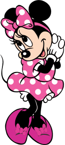 Turma do Mickey - Minnie Rosa 4