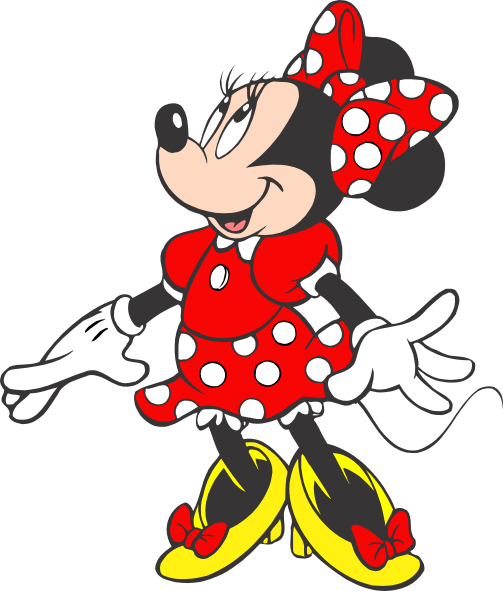 Turma do Mickey - Minnie Vermelha 4