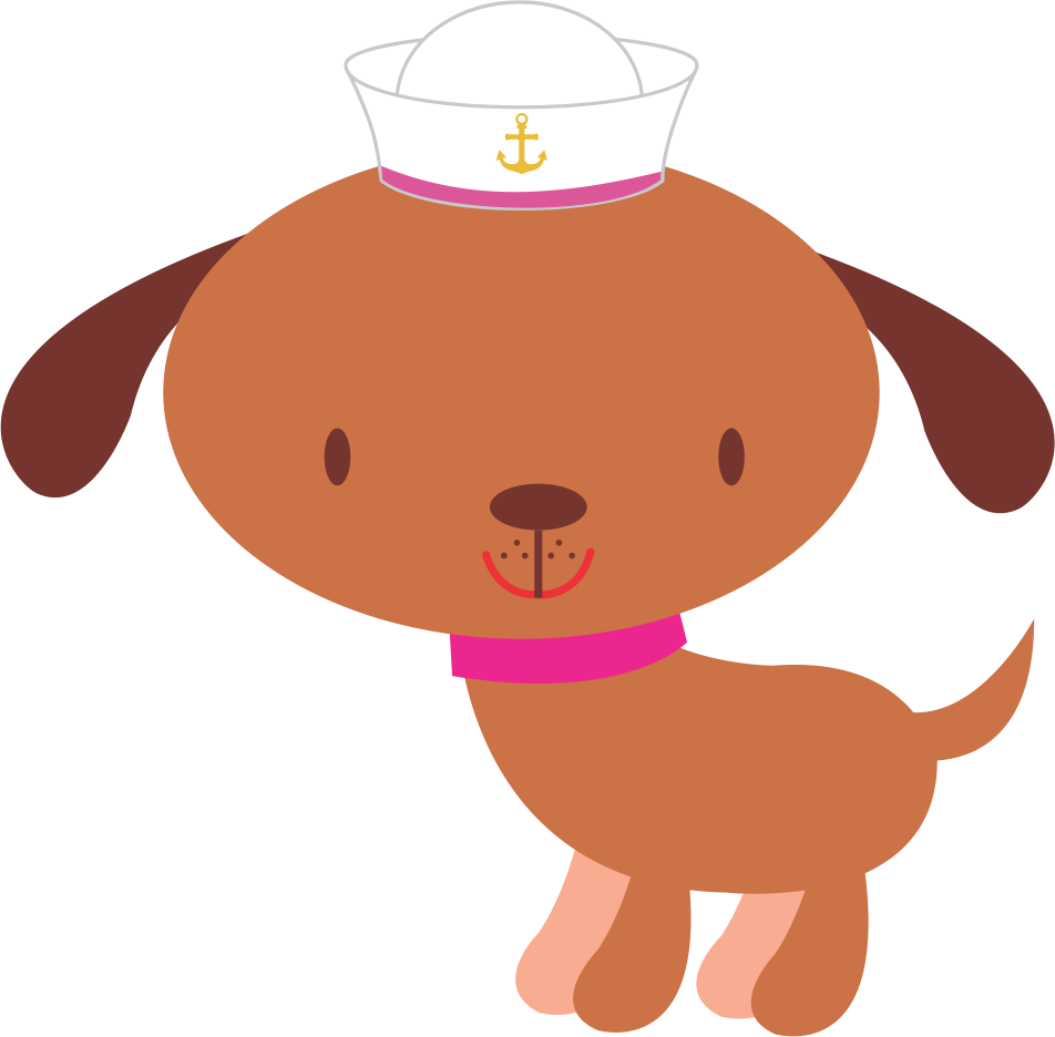 Marinheira Cute - Mascote Cão