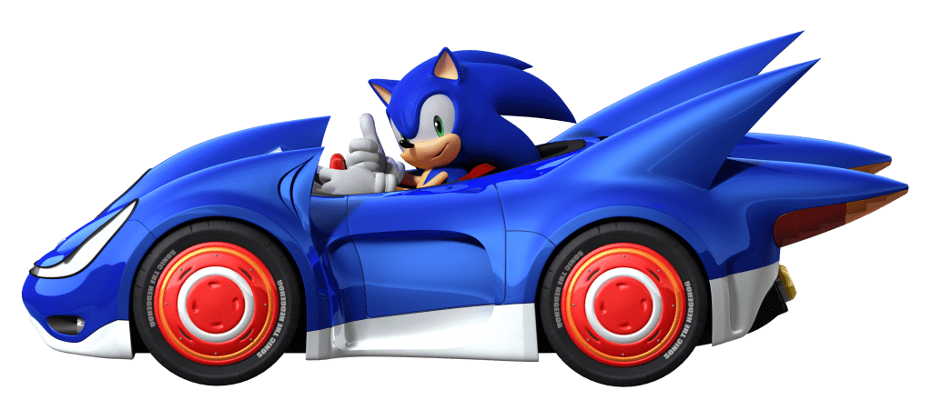 Sonic - Novo Sonic Carro PNG Imagens e Moldes.com.br