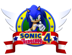 Sonic - Sonic 4 The Hedgehog Logo 2