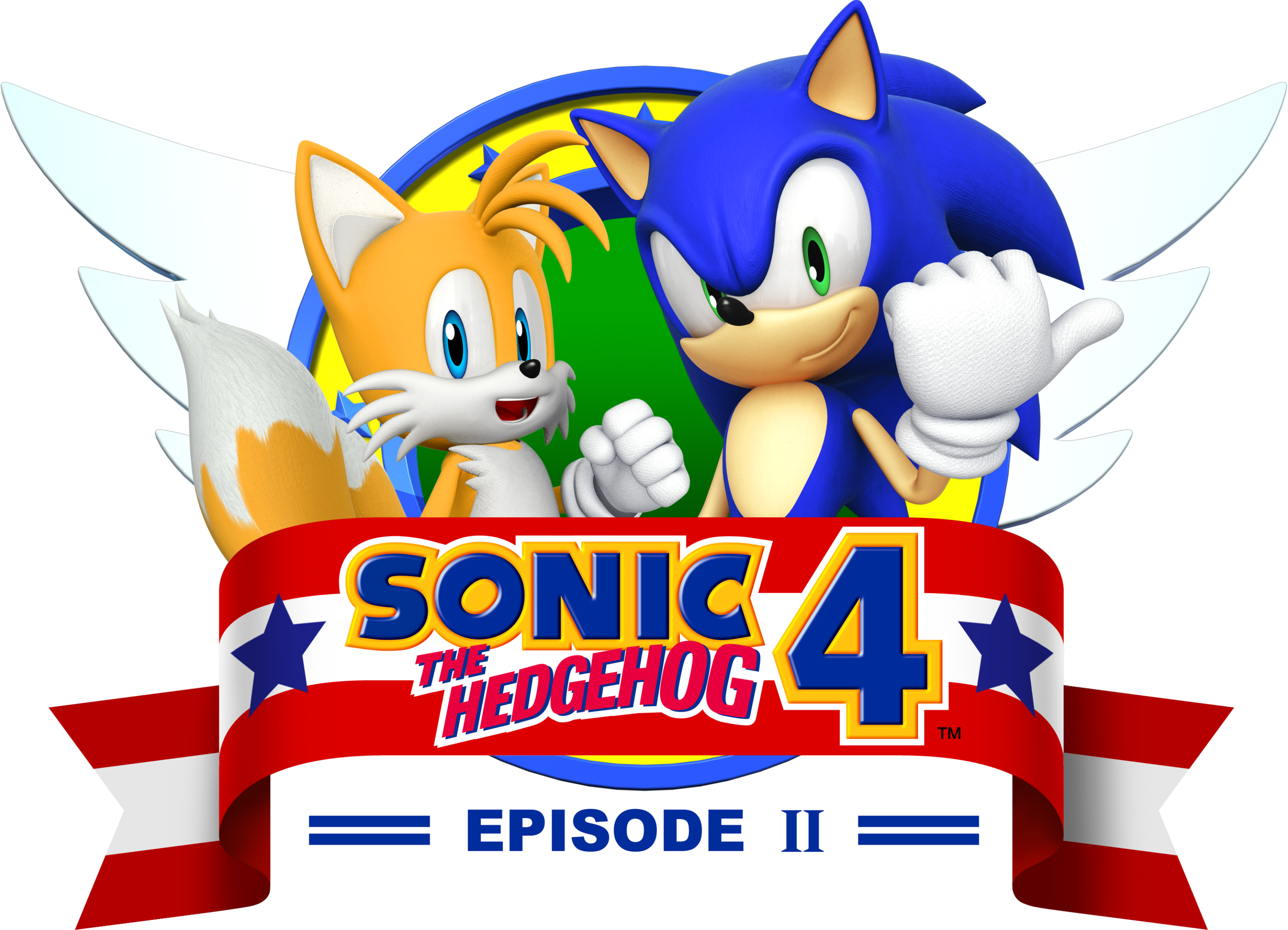 Sonic - Sonic 4 The Hedgehog Logo
