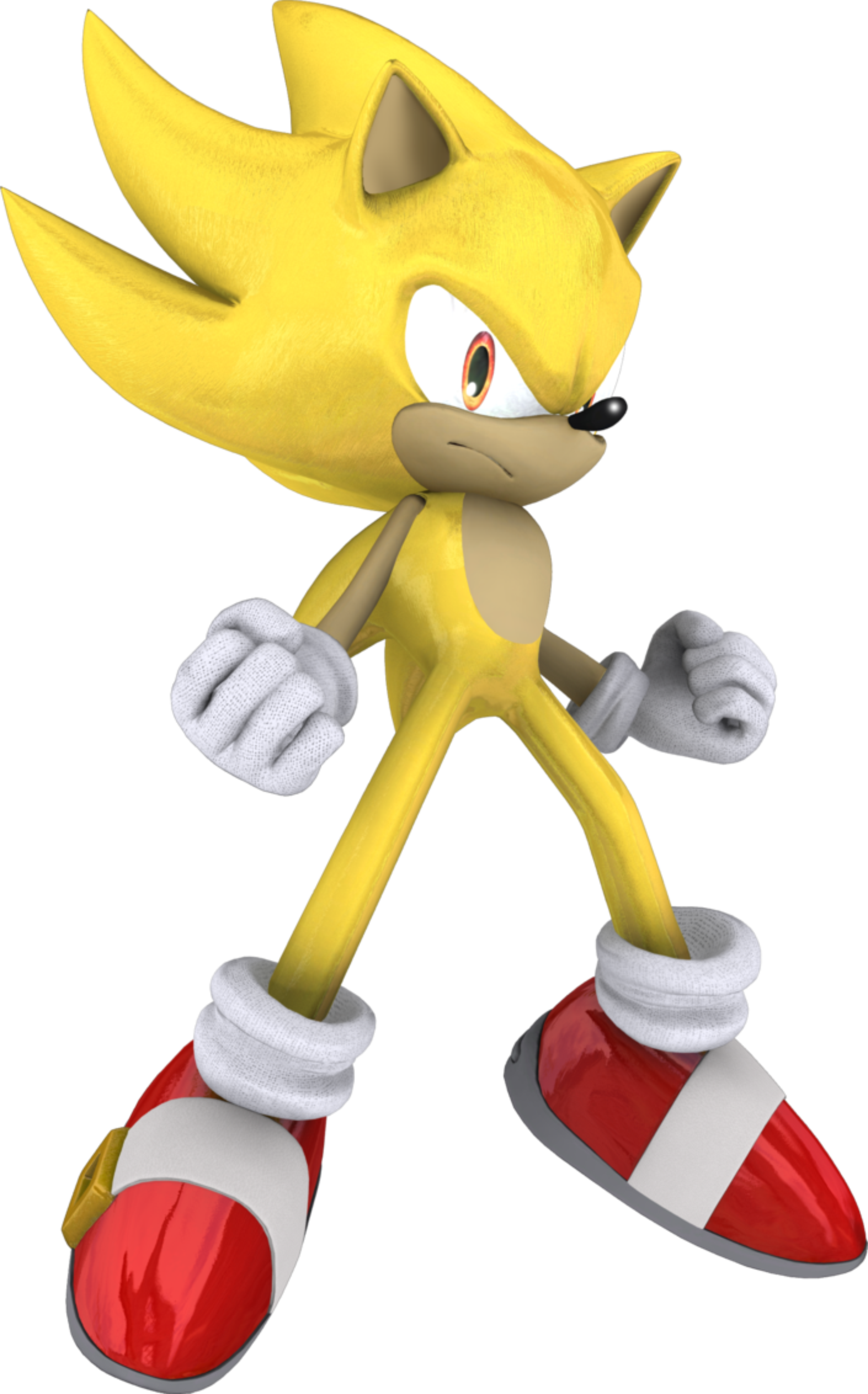 Sonic - Sonic Amarelo 6 PNG