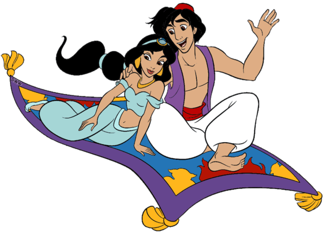 Aladdin - Aladdin e Jasmine 3