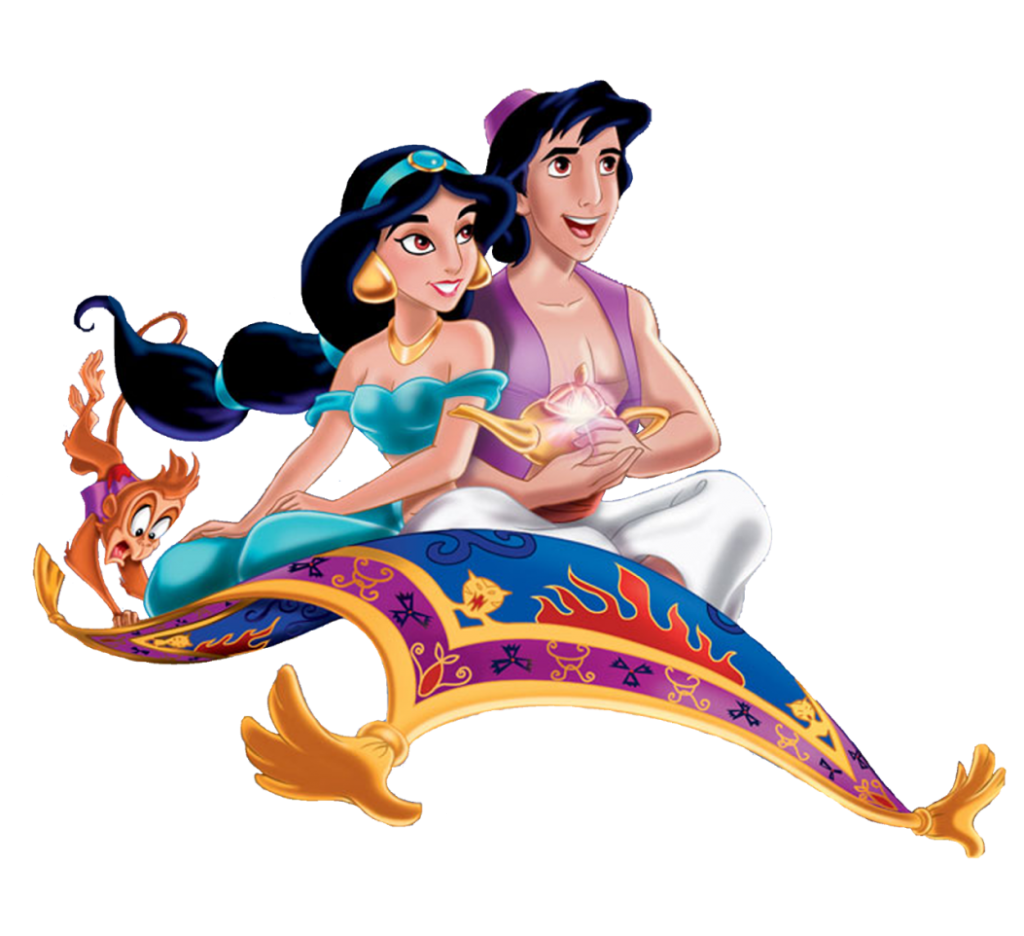 Aladdin Alladin E Jasmine 4 Png Imagens E Br 