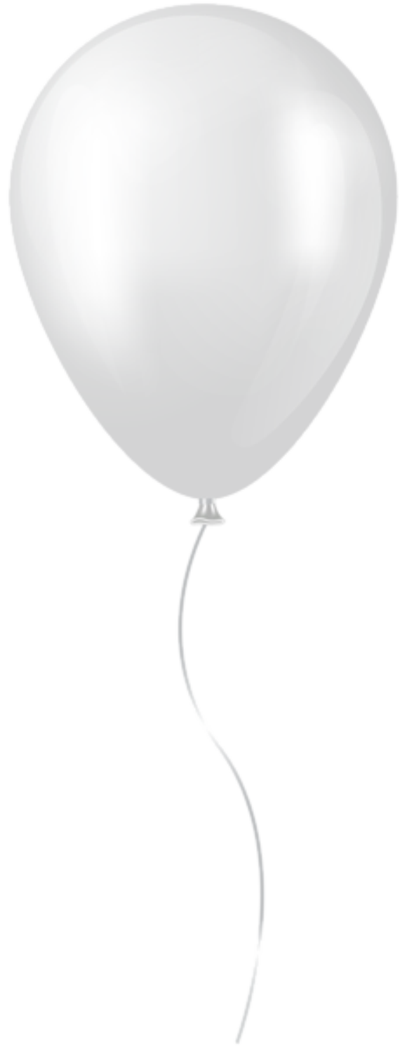 Balões - Balão Branco