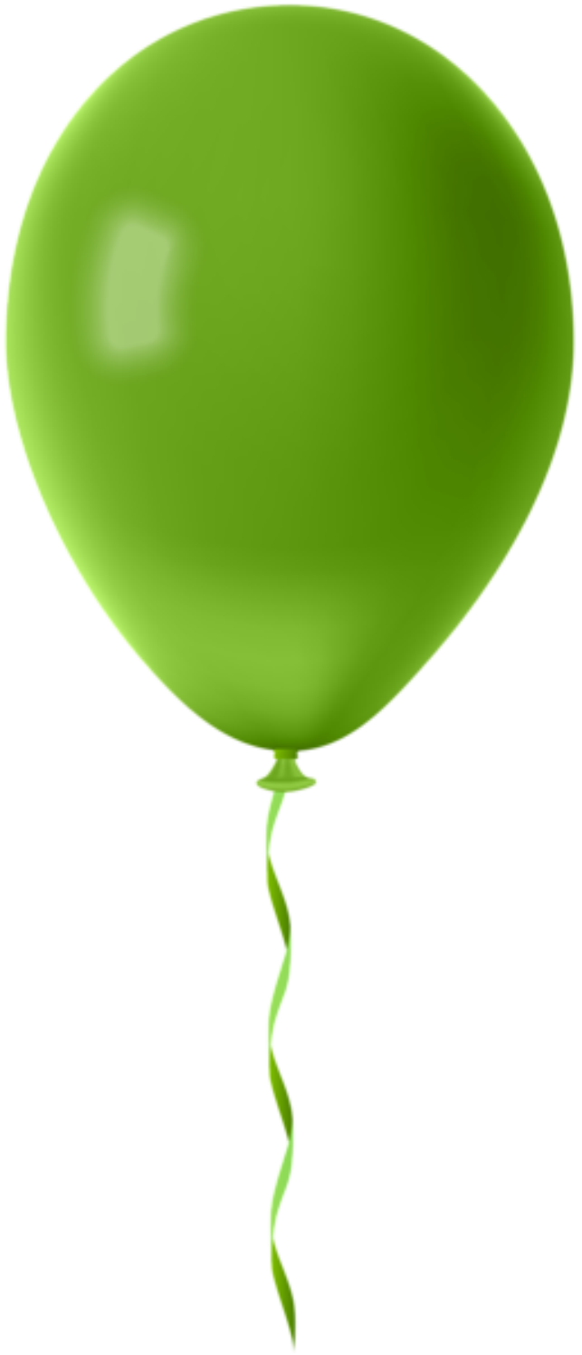 Balões - Balão Verde PNG Imagens e Moldes.com.br Balões
