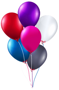 Balões - Conjunto de Balões Coloridos 2 