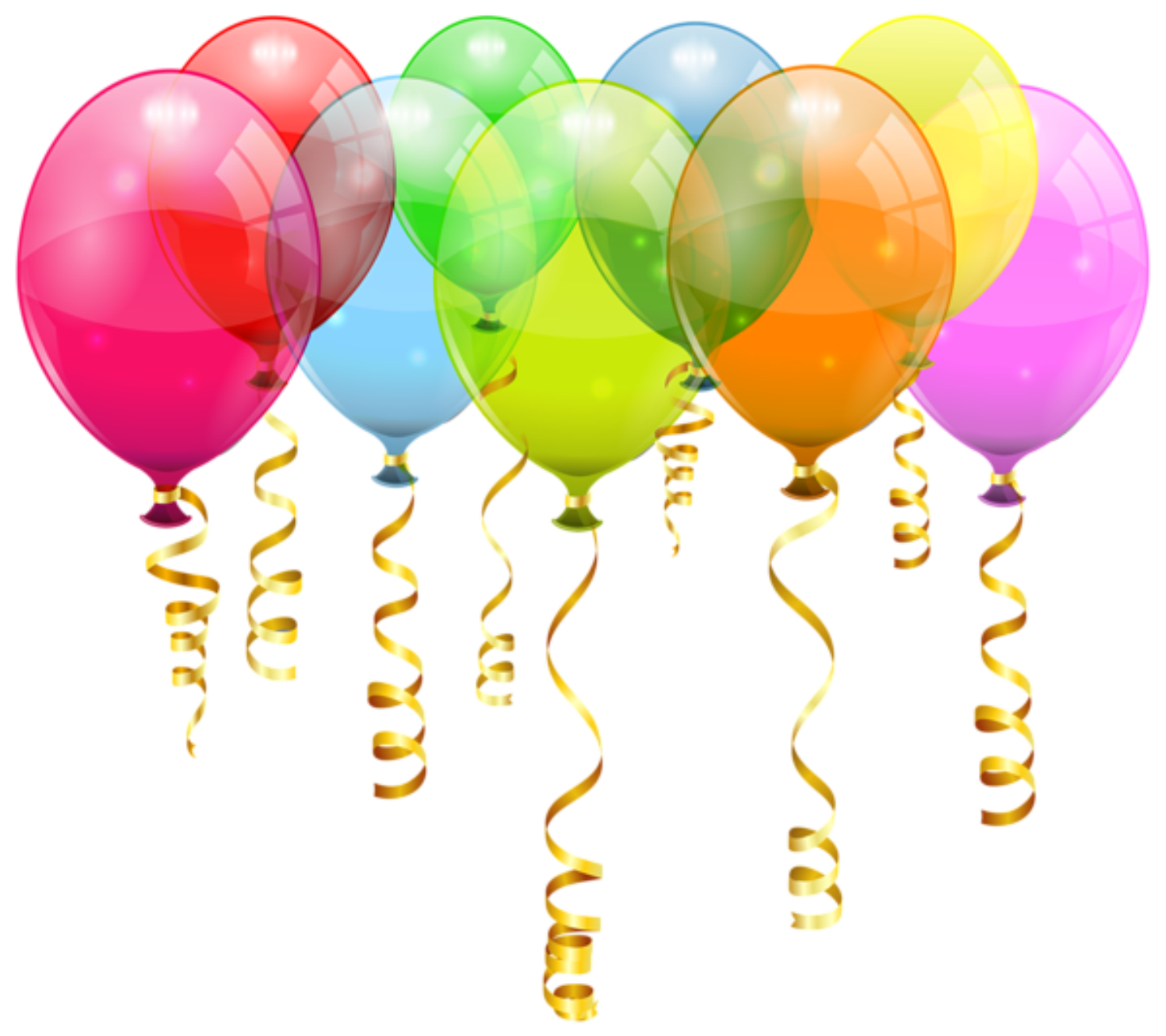 Balões - Conjunto de Balões Coloridos 4