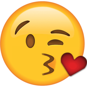 Emoji Beijo Sopro 