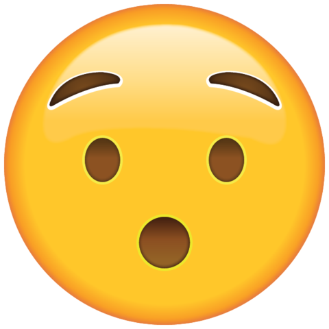 Emoji Espantado