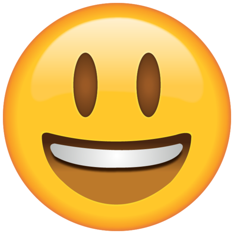 Emoji Feliz PNG Imagens e Moldes.com.br Emoticon Emoji